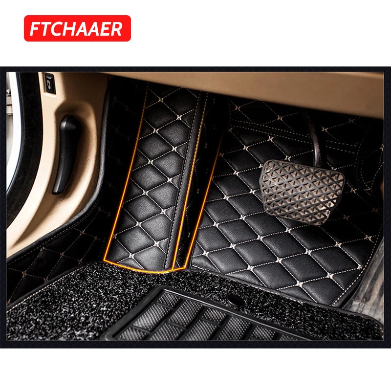 Custom Car Floor Mats For Volvo XC90 Auto Carpets Foot Coche Accessorie