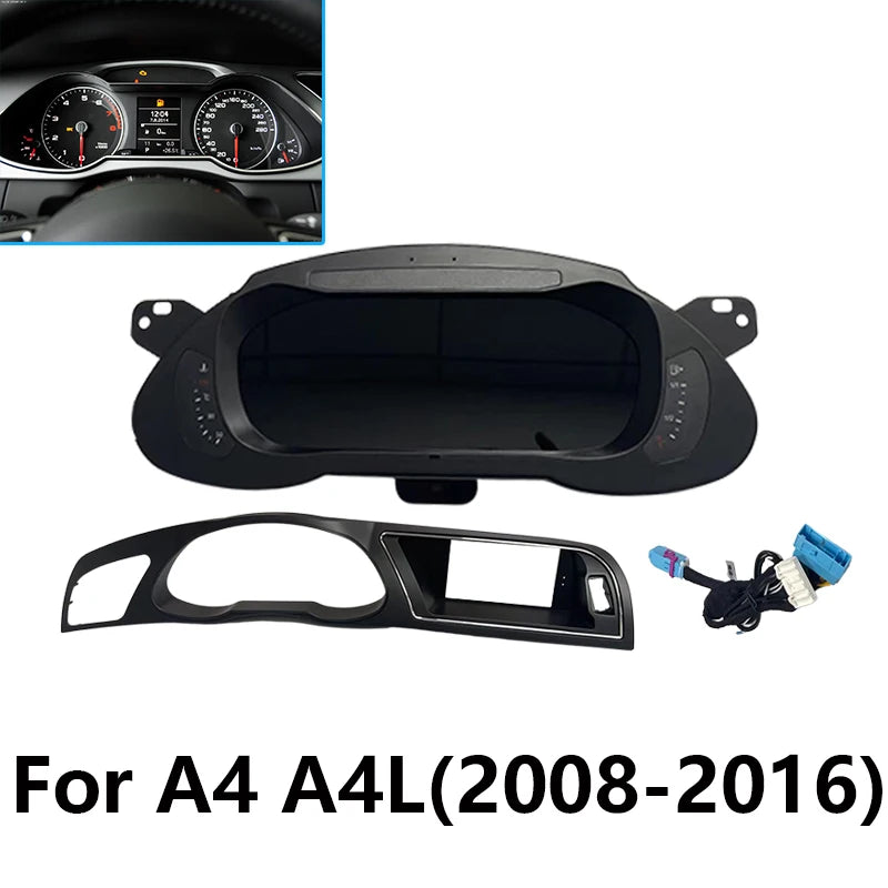 For Audi A4L A4 Q5 A5 S4 S5 B8 2010-2018 Latest Car LCD Digital Dashboard Panel Instrument Cluster Cock Speedometer