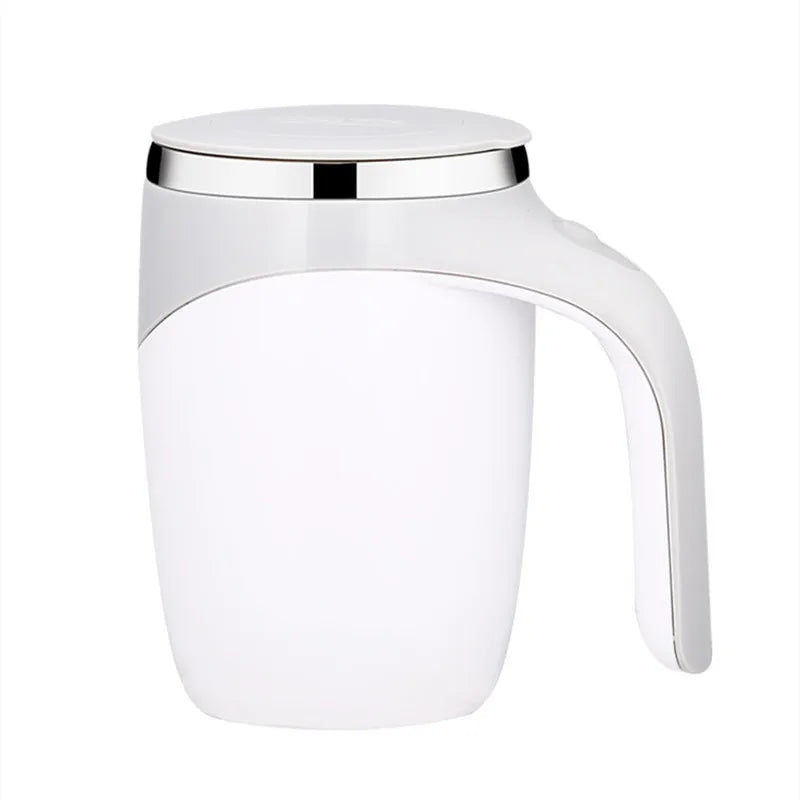 304 Stainless Steel Mug Lazy Coffee Stirring Cup Automatic Stirring Cup Magnetic Rotating Electric Milk Cup