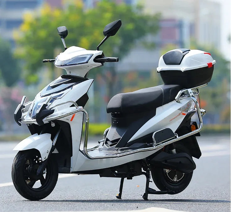 Electric Bike Motorcycle 1000W 60V Off-Road Motorcycle Scooter Electric Moped with Pedal