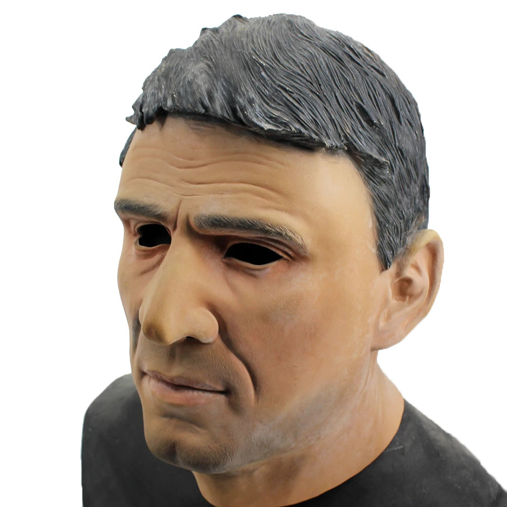 NEW Realistic Man Celebrity Mask Rubber Cosplay Realistic Male Latex Mask Headgear Cosplay Props