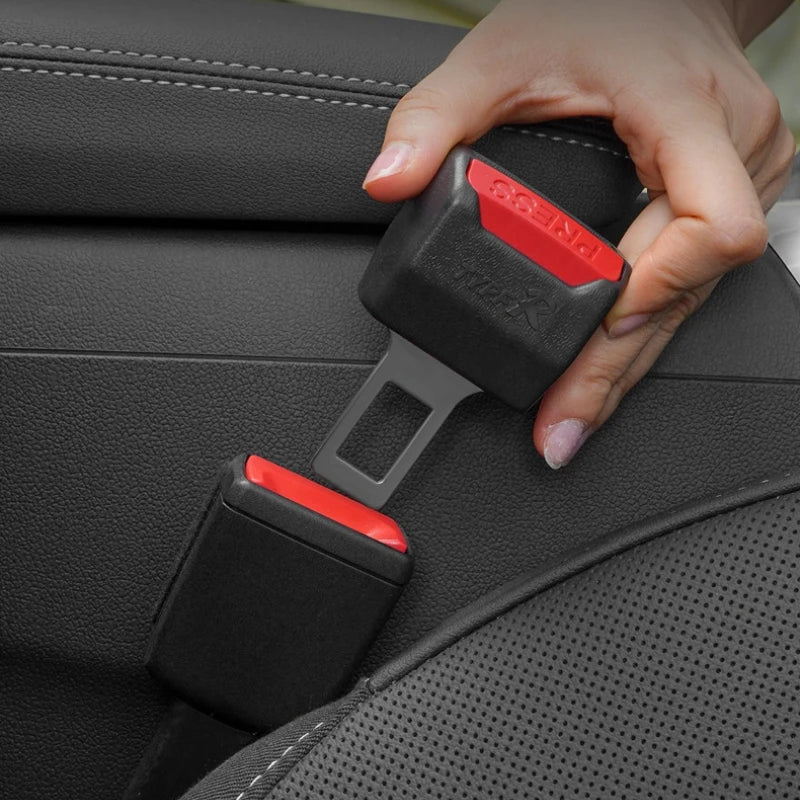 1Pc/2Pcs Car Seat Belt Clip Extender Safety Seatbelt Lock Buckle Plug Thick Insert Socket Extender Safety Buckle Car Accessories