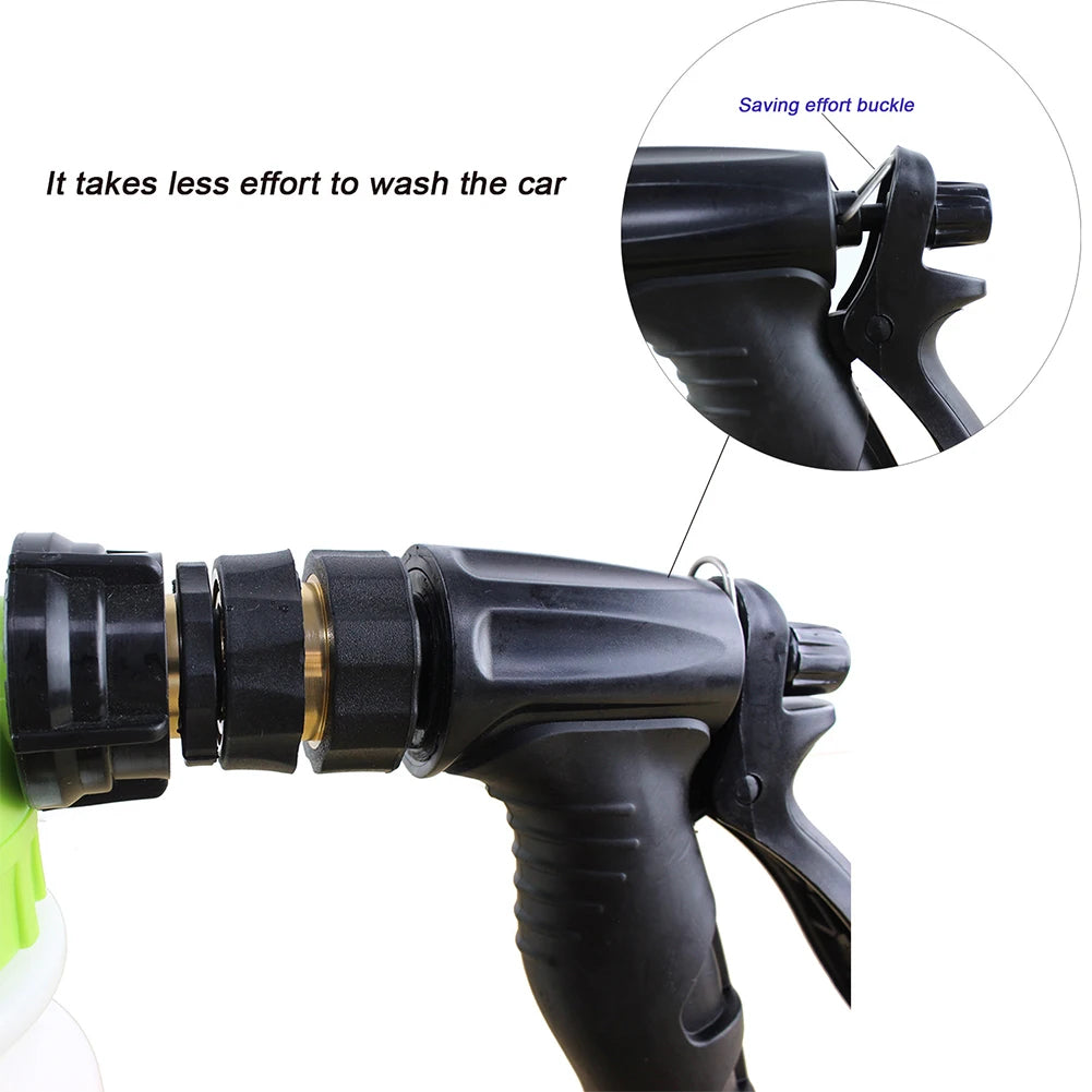 1L Car Washing Foam Gun Foam Gun Car Wash Sprayer ABS Snow Foam Gun Car Wash Soap Sprayer For Car RVs Boats Wash MaintenanceTool