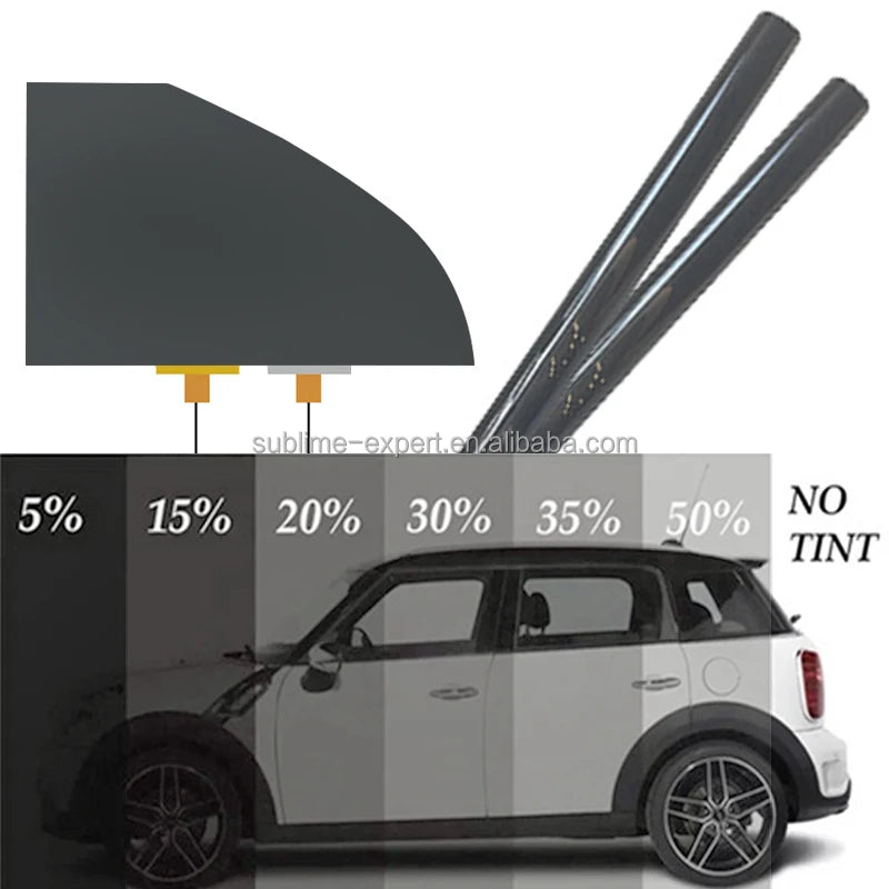 Car Window Tint Privacy Film ON/OFF Button Auto Grey PDLC Film Smart Tint Switchable Electric Glass Car Tinting Film for Vehicles