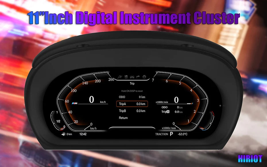 11'' Digital Instrument Cluster Dashboard For BMW 1 2 Series X1 X2 F20 F21 F22 F23 F48 F39 Speedometer Virtual Cockpit Display