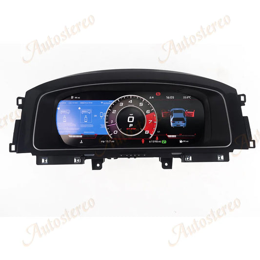 Car Digital Cluster Virtual Cockpit For Volkswagen VW Golf 7 2013+Dashboard HeadUnit Entertainment Instrument Speed Meter Screen