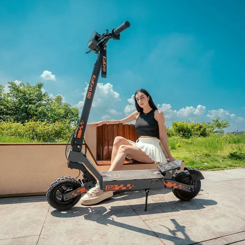 2024 Kukirin G2 800W 48V15AH Electric Scooter Max Speed 45-50km/h 10 Inch Tires Max Range 55-60km Foldable Electric Scooter