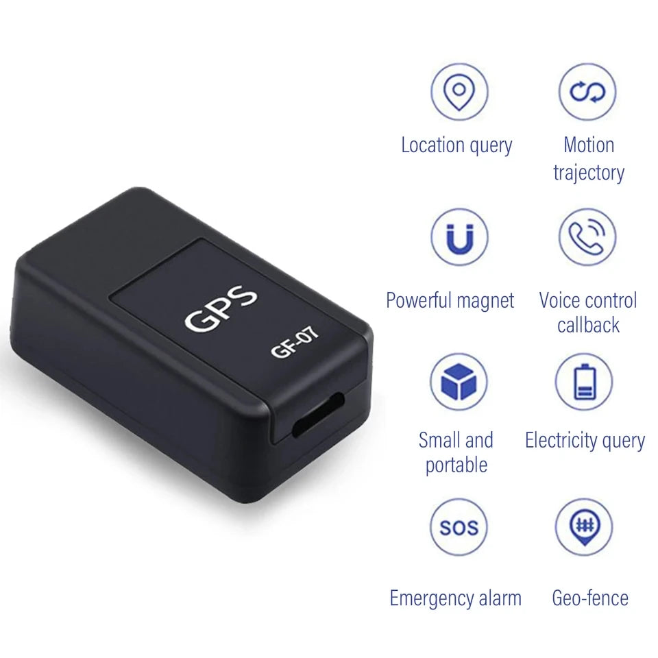 GPS Tracker Strong Magnetic Car Tracking Anti-Lost Anti-Theft Equipment Mini Portable Precise Positioning GPS Locator