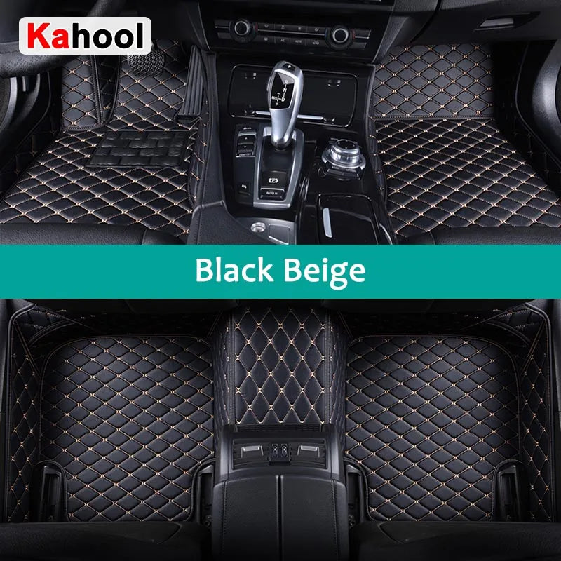 Custom Car Floor Mats For Audi A4 Saloon B8 B9 Auto Carpets Foot Coche Accessorie