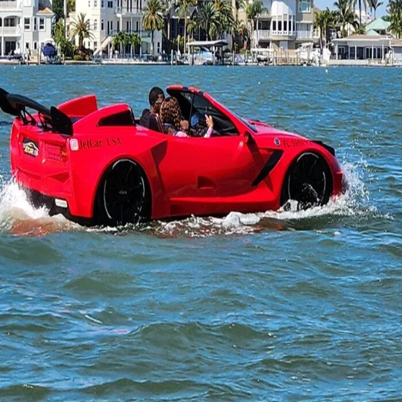 Best Quality Personal Cheap Mini Jet Boat Car For Sale With Jet Engine sale