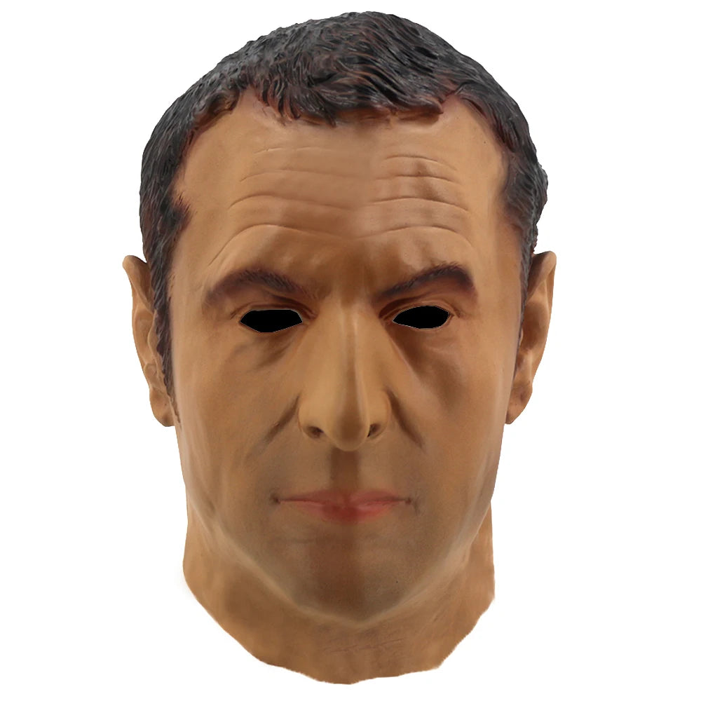 NEW Realistic Man Celebrity Mask Rubber Cosplay Realistic Male Latex Mask Headgear Cosplay Props