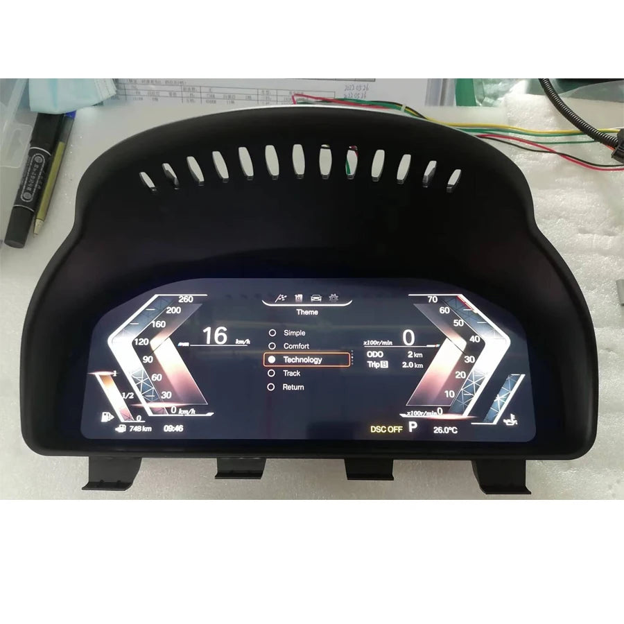 12.3''Digital Cockpit Instrument Cluster For BMW F01 F02 F06 F07 F10 F11 F12 F15 F16 F25 F26 X3/X4/X5/X6 Dashboard Speedometer