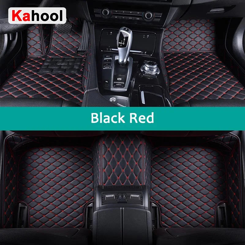 Custom Car Floor Mats For Audi A4 Saloon B8 B9 Auto Carpets Foot Coche Accessorie