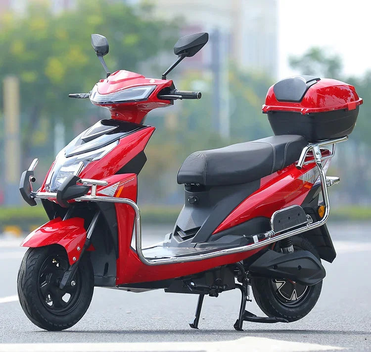 Electric Bike Motorcycle 1000W 60V Off-Road Motorcycle Scooter Electric Moped with Pedal