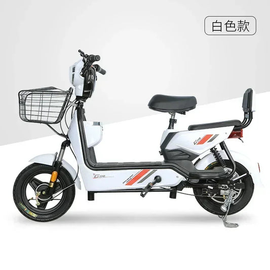 New Mobility Scooter Optional Remote Control Anti-theft Key Adult Two-wheeler Smart Electric Vehicle 350W12AH Electric Scooter