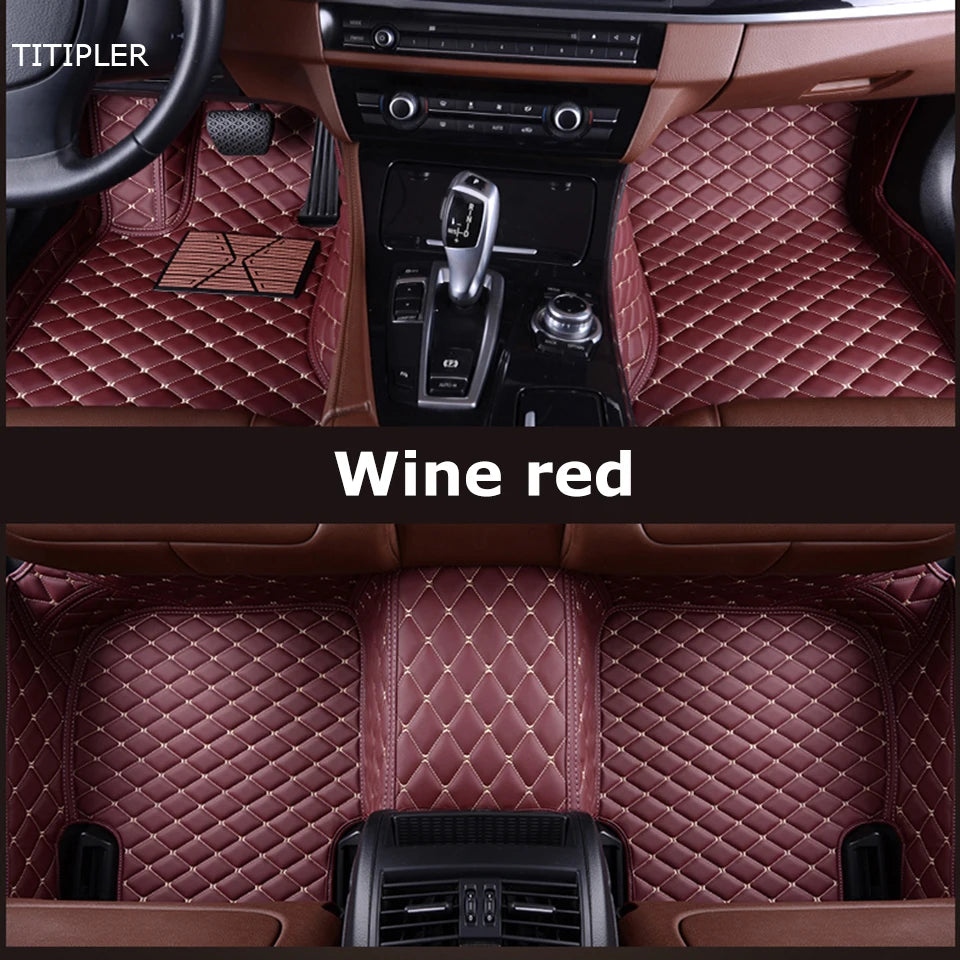 Custom Car Floor Mats For Mercedes Benz E-CLASS Coupe C207 C238 Convertible A207 Auto Carpets Foot Coche Accessories