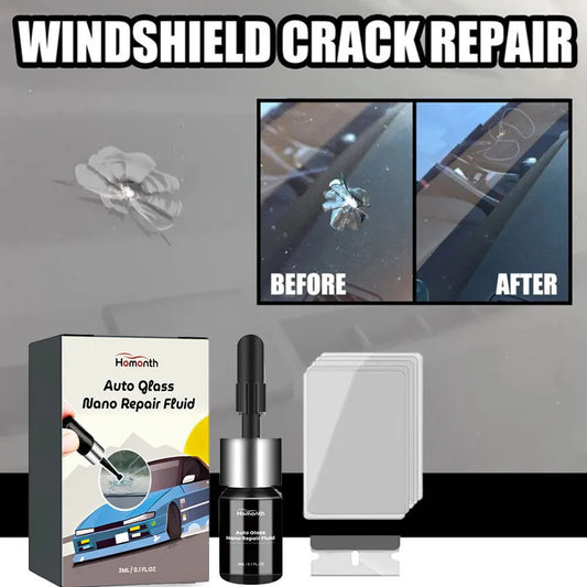 Car Glass Nano Repair Fluid Auto Windshield Repair Kit Glass Shatter Cracks Repair Glue Car Accessories For Window Mirror