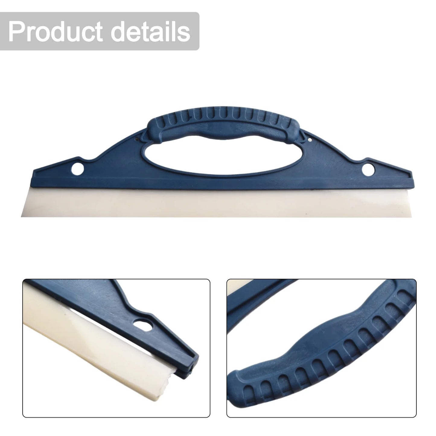 Non-Scratch Soft Silicone Car Glass Wiper Squeegee Blades Water Drying Aid Glass Shower Wipers For Car Window Glass Auto Repair