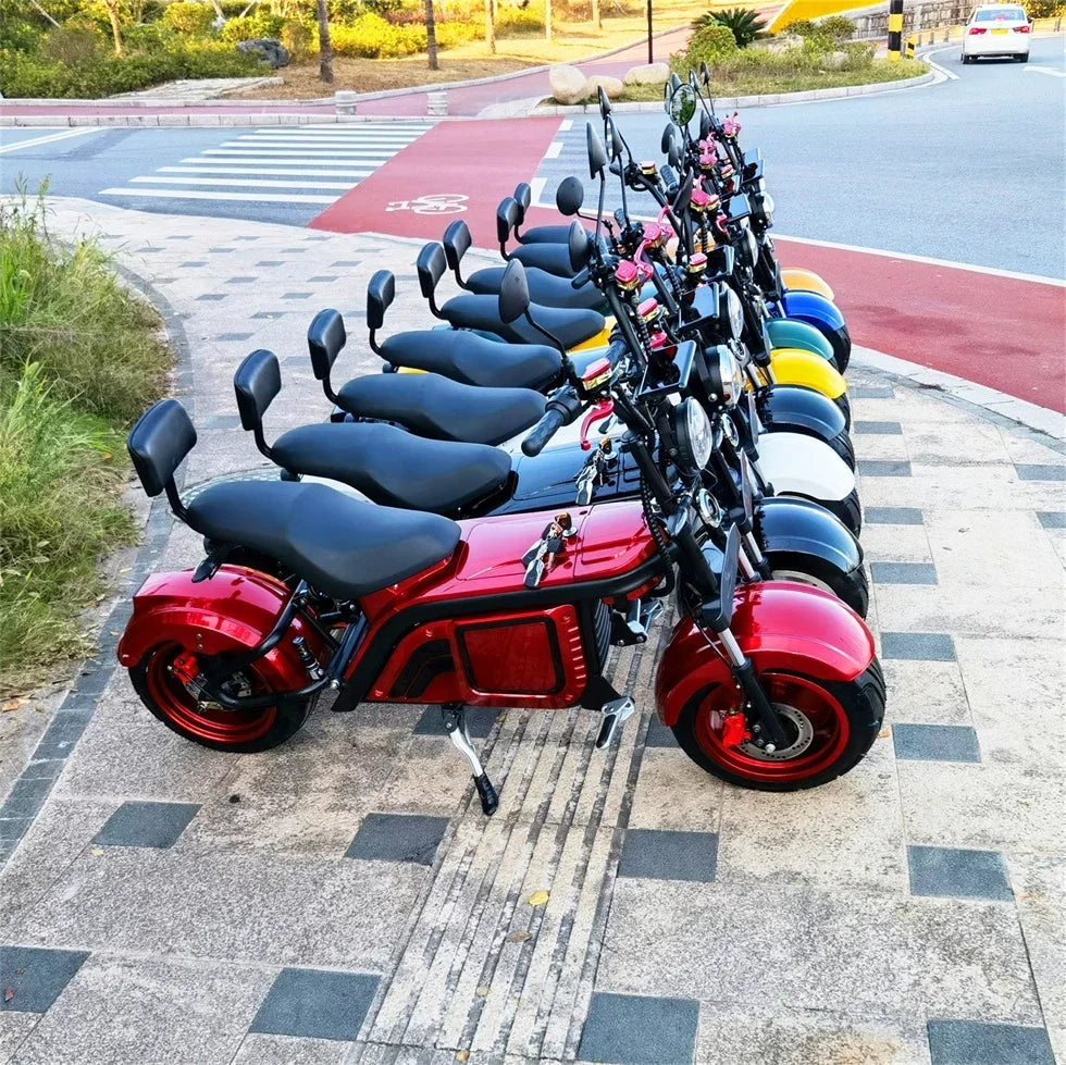 New Design City Harley Aluminum Electric Scooter Motorcycle 10000W