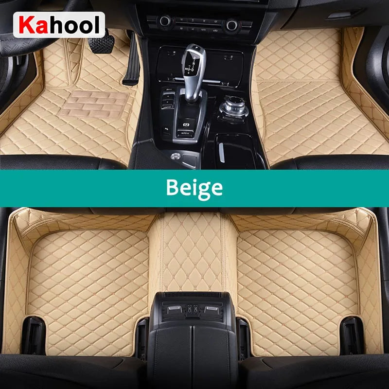 Custom Car Floor Mats For Audi A4 Saloon B8 B9 Auto Carpets Foot Coche Accessorie