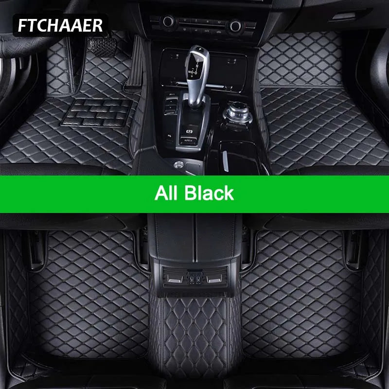 FTCHAAER Custom Car Floor Mats For Audi A3 S3 Saloon Limousine 2013-2023 Sedan Auto Carpets Foot Coche Accessorie