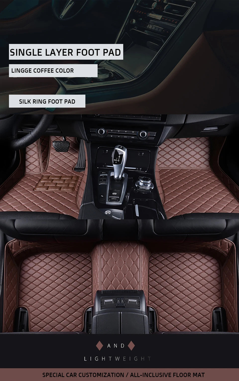 Custom Car Floor Mats For Audi A1 Auto Carpets Foot Coche Accessorie