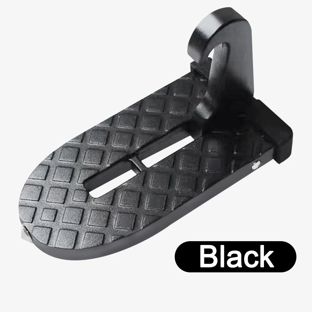 Car Roof Rack Step Car Door Step Universal Latch Hook Auxiliary Walking Foot Pedal Aluminium Alloy Safety