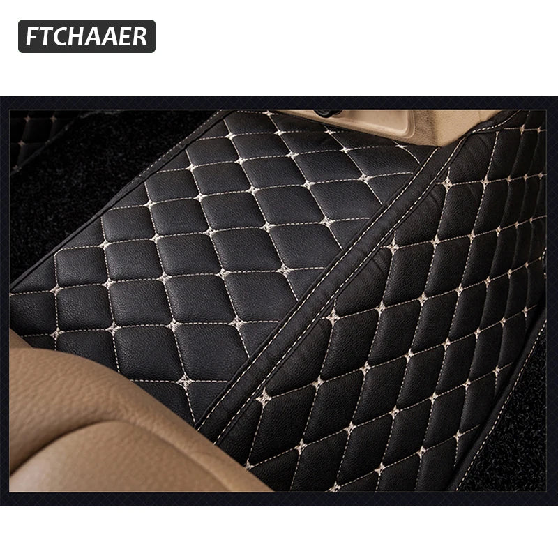 FTCHAAER Custom Car Floor Mats For Audi A3 S3 Saloon Limousine 2013-2023 Sedan Auto Carpets Foot Coche Accessorie