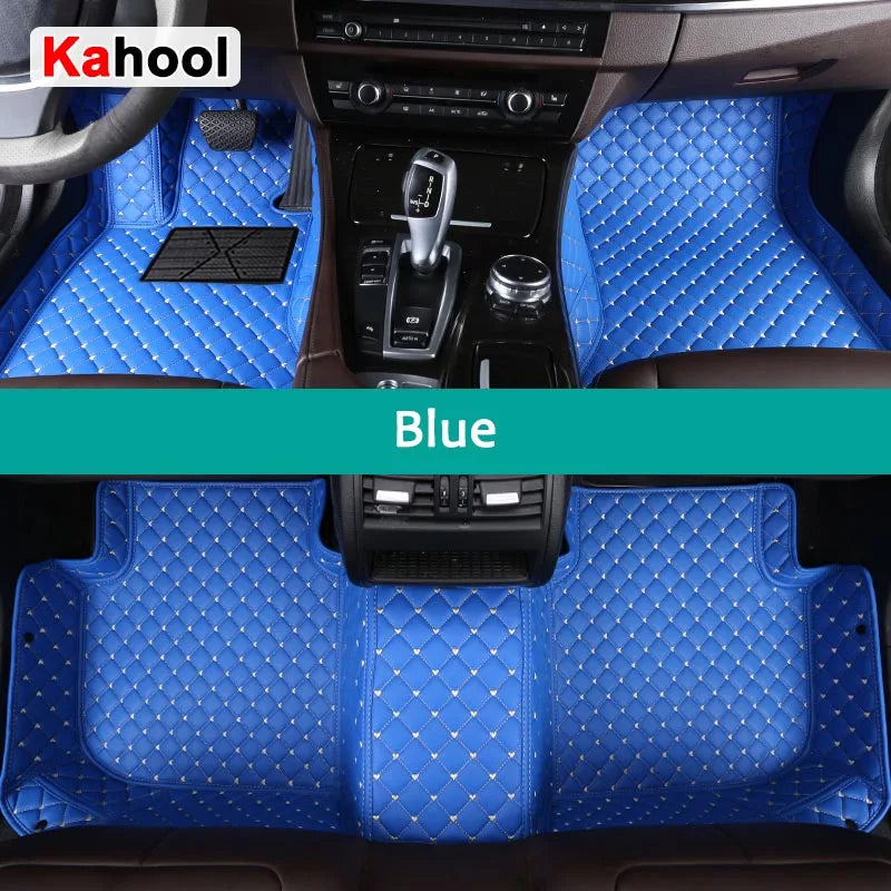 Custom Car Floor Mats For Audi A4 Saloon B8 B9 Auto Carpets Foot Coche Accessorie