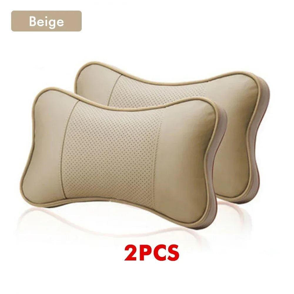 Car Seat Headrest Restraint Auto Safety Head Neck Rest Relax Pillow Cushion Pad Breathable Mesh Universal Car Seat Neck Pillow