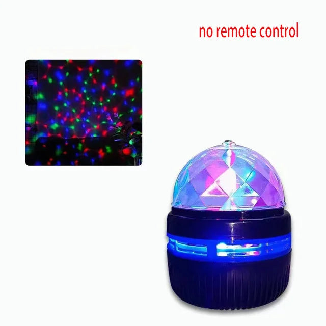 1pc Starry Projector Light 7 Color Patterns Remote Control Multifunctional Polar Projector Night Light For Bedroom Atmosphere