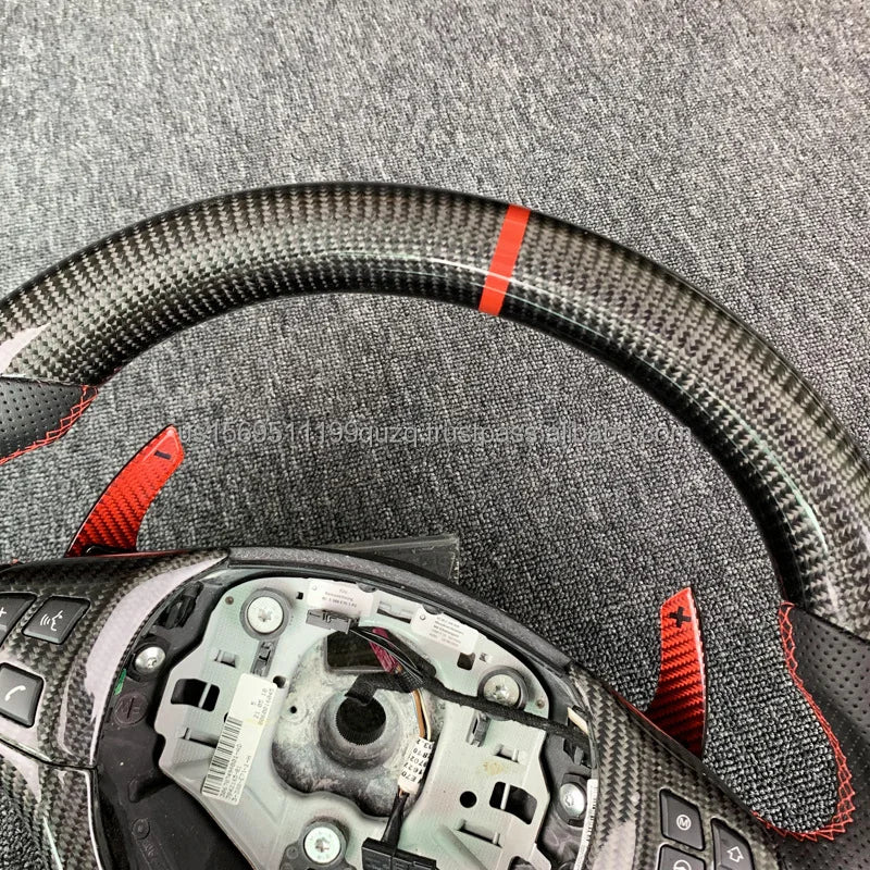 M1 M2 M3 M4 M5 F10 F20 F22 F30 F32 F36 F40 F90 E90 E91 E70 Custom BMW F30 LED Steering Wheel Carbon Fiber Forged For BMW