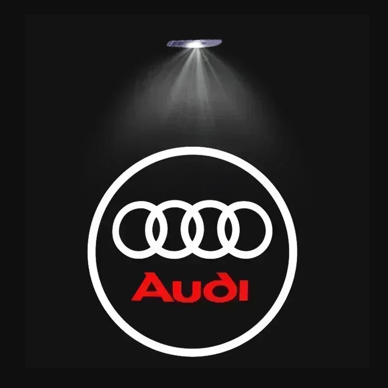 Car Door AUDI Welcome Light Led HD Projector Lamp For Audi A3 A4 B8 8P 8V A6 C7 A5 Q5 B7 B6 SLINE QUTTRO RS Q3 Q7 S3 S4 S5 S6 S8