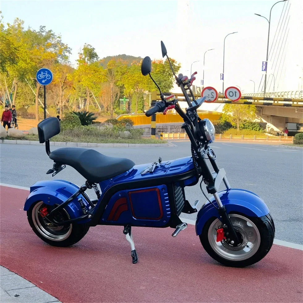 New Design City Harley Aluminum Electric Scooter Motorcycle 10000W