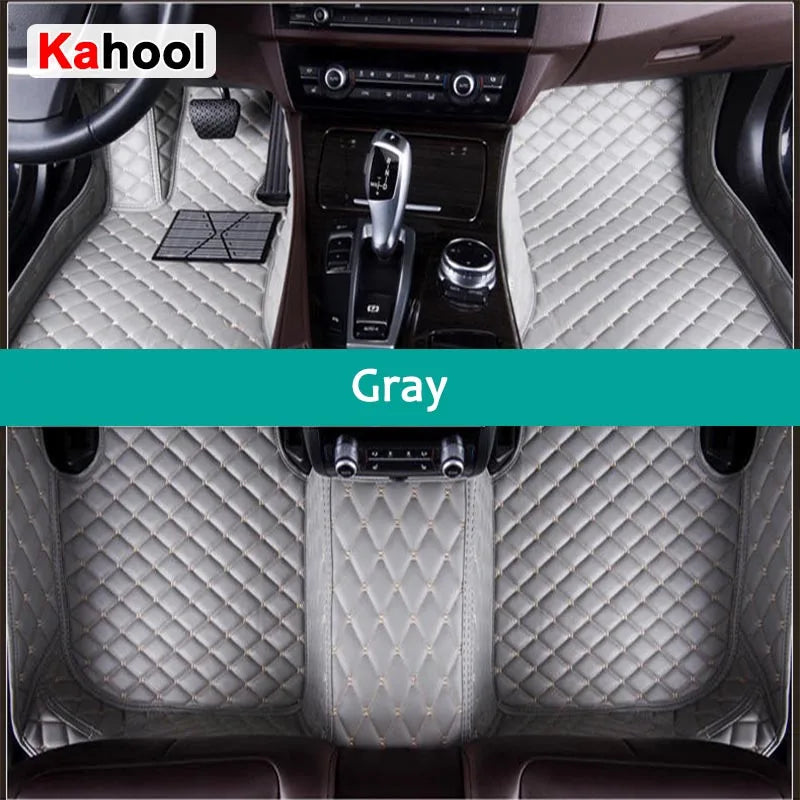 Custom Car Floor Mats For Audi A4 Saloon B8 B9 Auto Carpets Foot Coche Accessorie