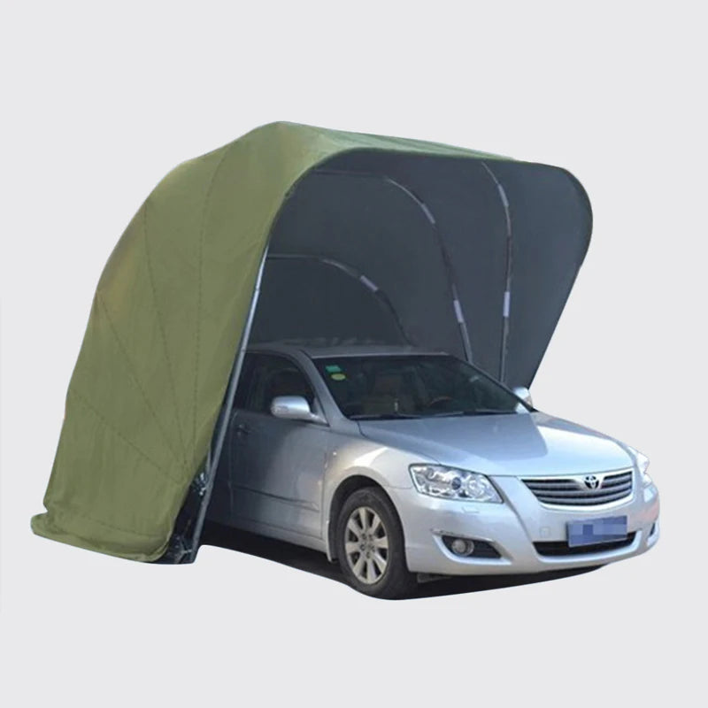 5.5 Rice Semi-Automatic Fully Automatic Mobile Garage Sun-Proof Folding Telescopic Car Parking Shed Awning