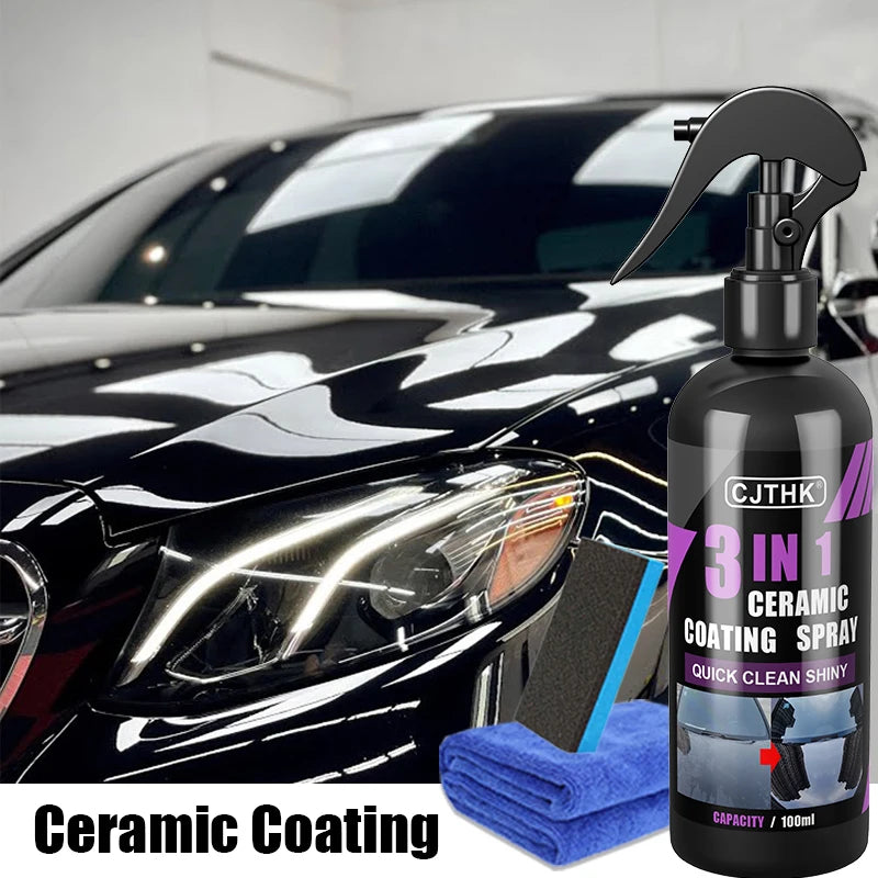 3 In 1 Car Ceramic Nano Coating Liquid Coatin Nano Crystal Hydrophobic Layer Polishing Paint Agent Car Polish Nanos Coatings