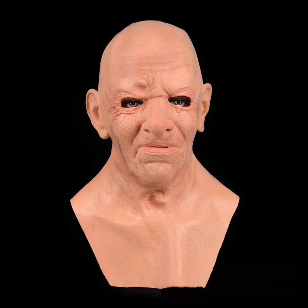 Halloween Latex Head Mask Joe Biden Novelty Old Man Cosplay Masquerade Costume Props