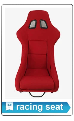 Hot Sale New pvc leather Single slider racing universal bucket seats for sale