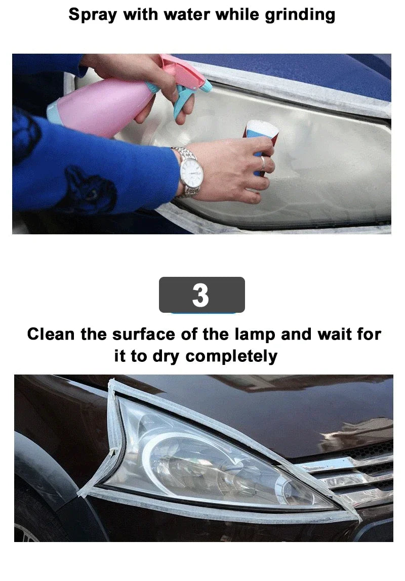 Car Headlight Repair Liquid Universal Heat Resistant Long Lasting Protective Repair Renovation Repair Agent Polishing Scratc New