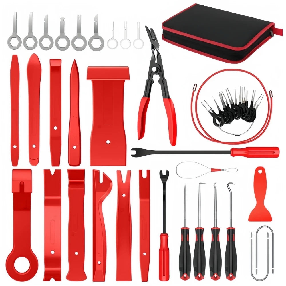 Auto Interior Disassembly Kit Car Plastic Trim Removal Tool Car Clips Puller Diy Panel Tools For Auto Trim Puller Set