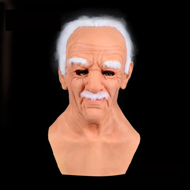 Halloween Latex Head Mask Joe Biden Novelty Old Man Cosplay Masquerade Costume Props