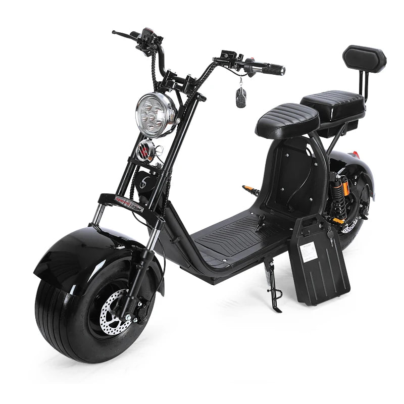 Fat Tire Adult 2 Wheeler 1500W Newest Electric Harlay Scooter Electric Motorcycle