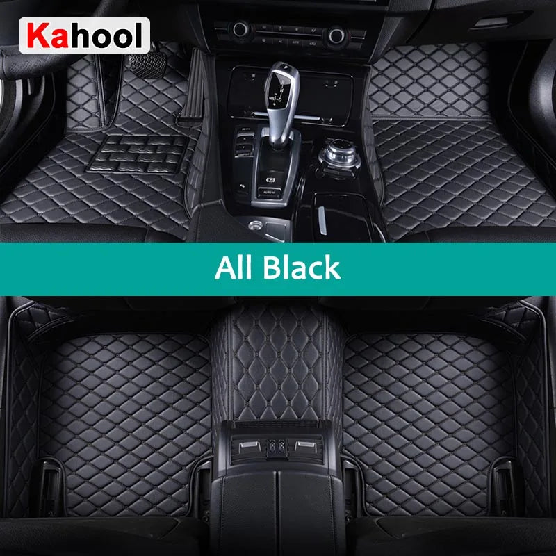 Custom Car Floor Mats For Audi A4 Saloon B8 B9 Auto Carpets Foot Coche Accessorie