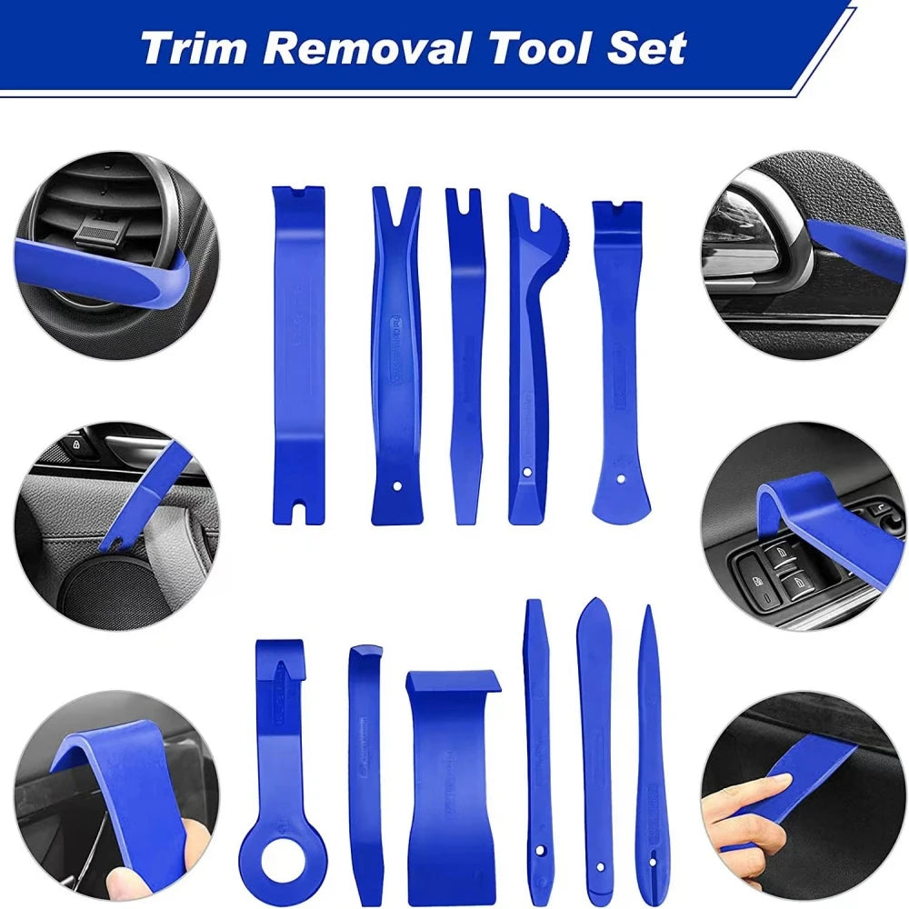 Auto Interior Disassembly Kit Car Plastic Trim Removal Tool Car Clips Puller Diy Panel Tools For Auto Trim Puller Set