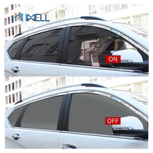 Self Adhesive PDLC Window Tint Smart Film For Car Window Black On/Off