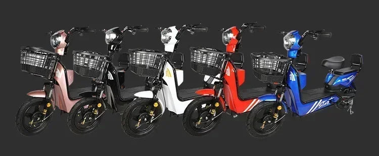 New Mobility Scooter Optional Remote Control Anti-theft Key Adult Two-wheeler Smart Electric Vehicle 350W12AH Electric Scooter