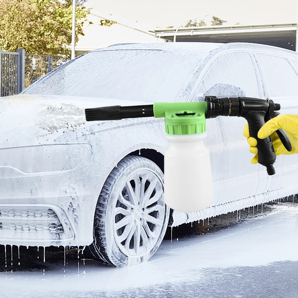 1L Car Washing Foam Gun Foam Gun Car Wash Sprayer ABS Snow Foam Gun Car Wash Soap Sprayer For Car RVs Boats Wash MaintenanceTool