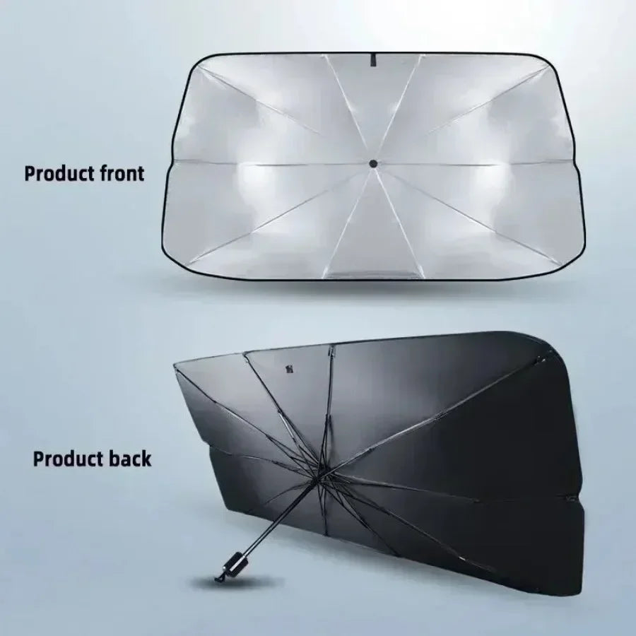 Car Sunshade Umbrella For Auto Shading Car Sun Shade Protector Parasol Summer Sun Interior Windshield Protection Accessories