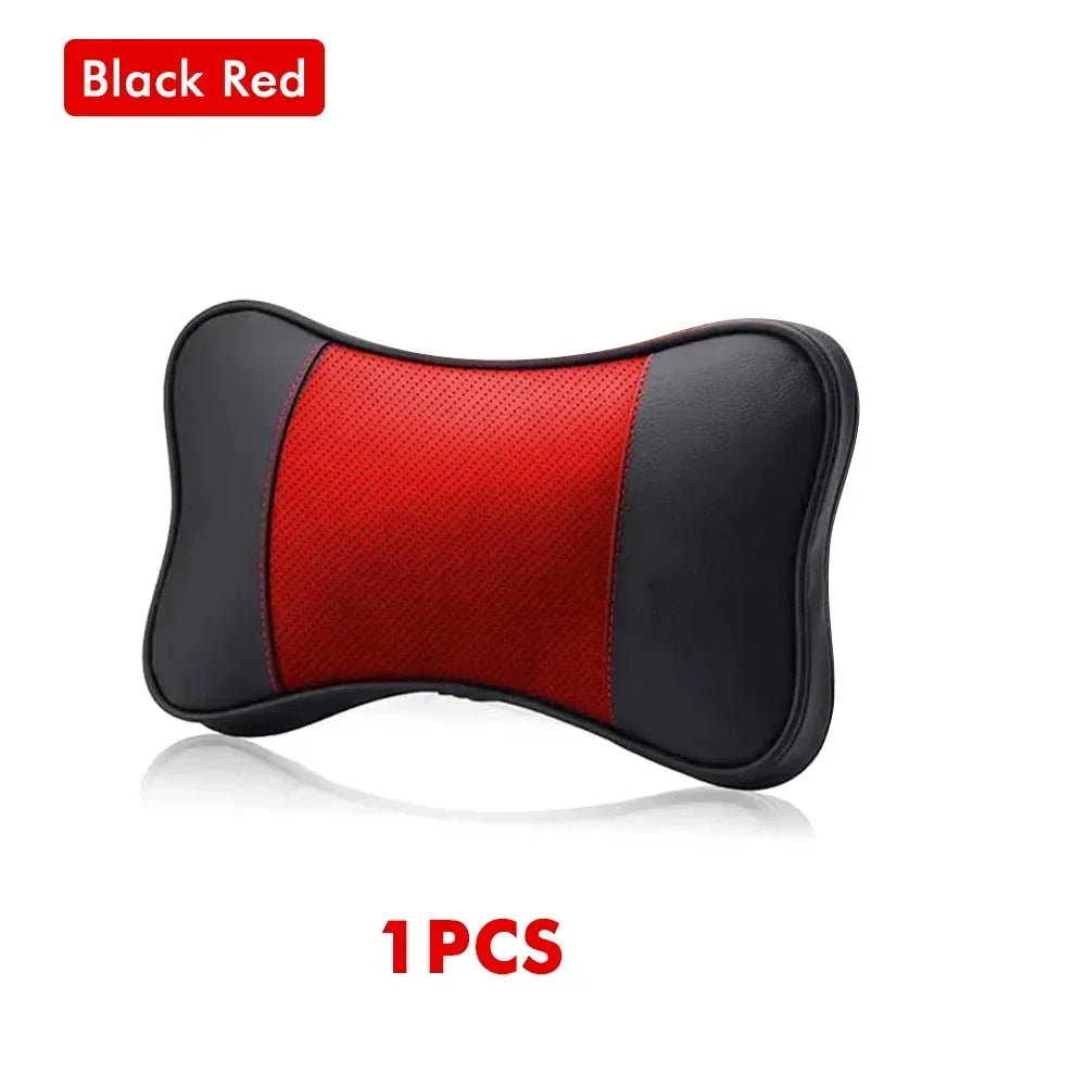 Car Seat Headrest Restraint Auto Safety Head Neck Rest Relax Pillow Cushion Pad Breathable Mesh Universal Car Seat Neck Pillow